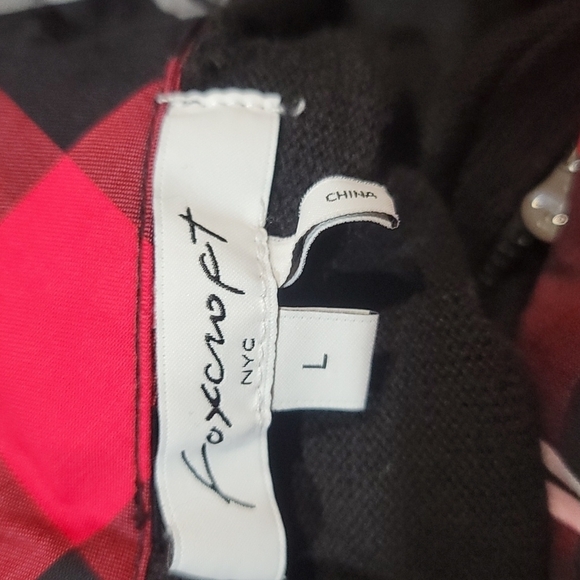 Foxcroft Grant Layered Sweater womens size L - Picture 4 of 4